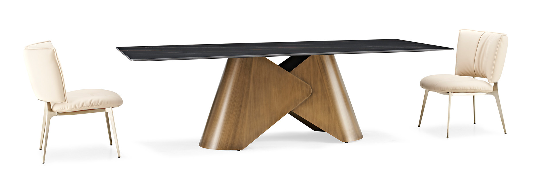 kualitas Meja makan atas keramik marmer pabrik